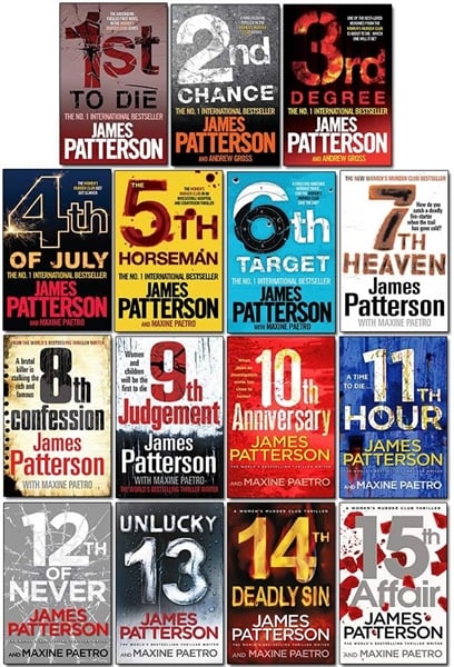 The Woman’s Murder Club Set 12 Books - James Patterson