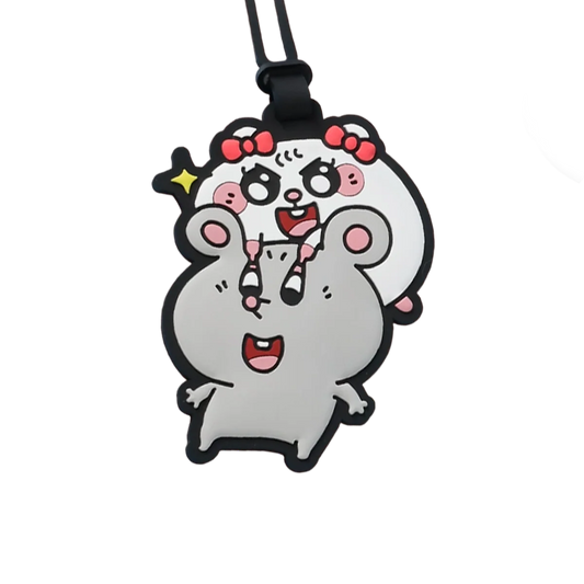 MEIJI & DASHU LUGGAGE TAG - NO SLEEPING