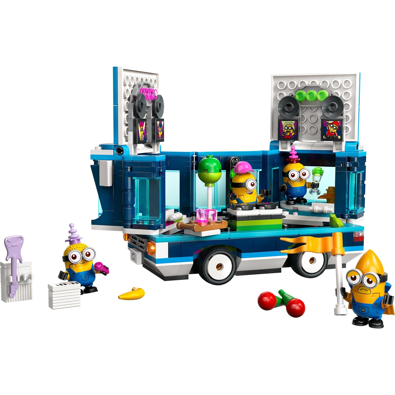 LEGO® Despicable Me 4 Minions’ Music Party Bus - Đồ Chơi Lắp Ráp Xe Buýt Tiệc Tùng Minion - LEGO 75581 - Hình ảnh chi tiết 2