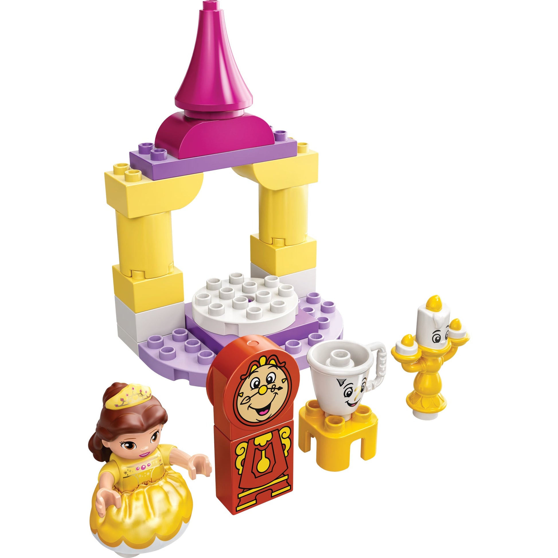 LEGO® DUPLO™ Disney™ Belles Ballroom - Đồ chơi lắp ráp Phòng khiêu vũ của Belle - LEGO 10960 - Hình ảnh chi tiết 2