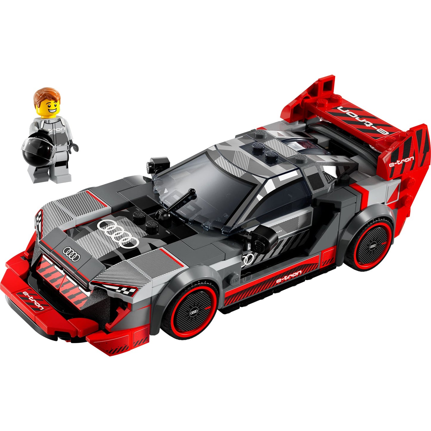 LEGO® Speed Champions Audi S1 e-tron quattro Race Car - Đồ Chơi Lắp Ráp Xe Đua (76921) - Hình ảnh chi tiết 2