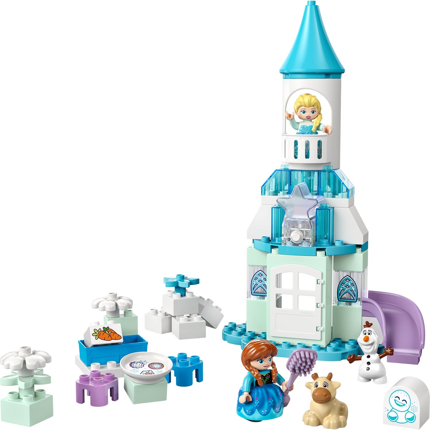 LEGO® DUPLO™ Frozen Anna and Elsa's Frozen Castle Party - Bộ Đồ Chơi Lắp Ráp Lâu Đài Disney Frozen 10455 - Hình ảnh chi tiết 2