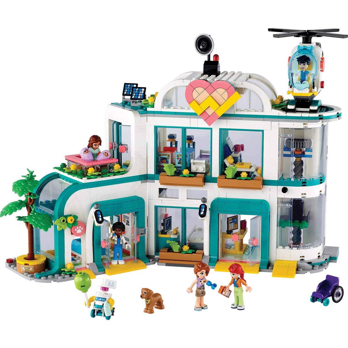 LEGO® Friends™ Heartlake City Hospital - Đồ chơi lắp ráp Bệnh viện Thành phố Heartlake - LEGO 42621 - Hình ảnh chi tiết 2