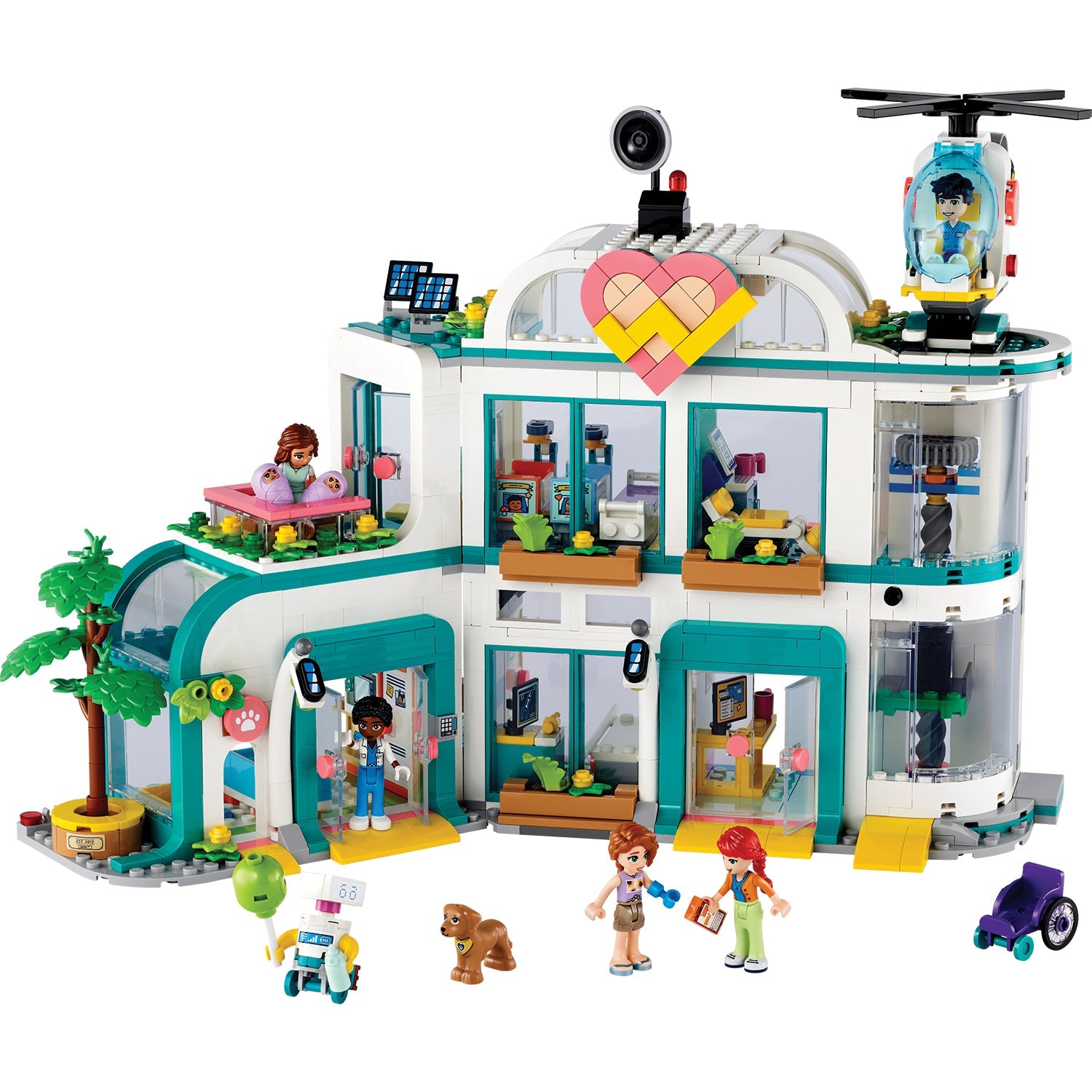 LEGO® Friends™ Heartlake City Hospital - Đồ chơi lắp ráp Bệnh viện Thành phố Heartlake - LEGO 42621 - Hình ảnh chi tiết 2