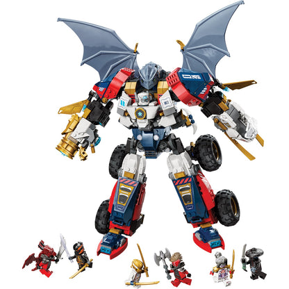 LEGO® NINJAGO® Zane’s Ultra Combiner Mech - Bộ Lắp Ráp Chiến Giáp Kết Hợp Siêu Cấp - LEGO 71834 - Hình ảnh chi tiết 2