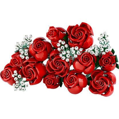 LEGO® ICONS™ Bouquet of Roses - Bó Hoa Hồng Trang Trí - LEGO 10328 - Hình ảnh chi tiết 2