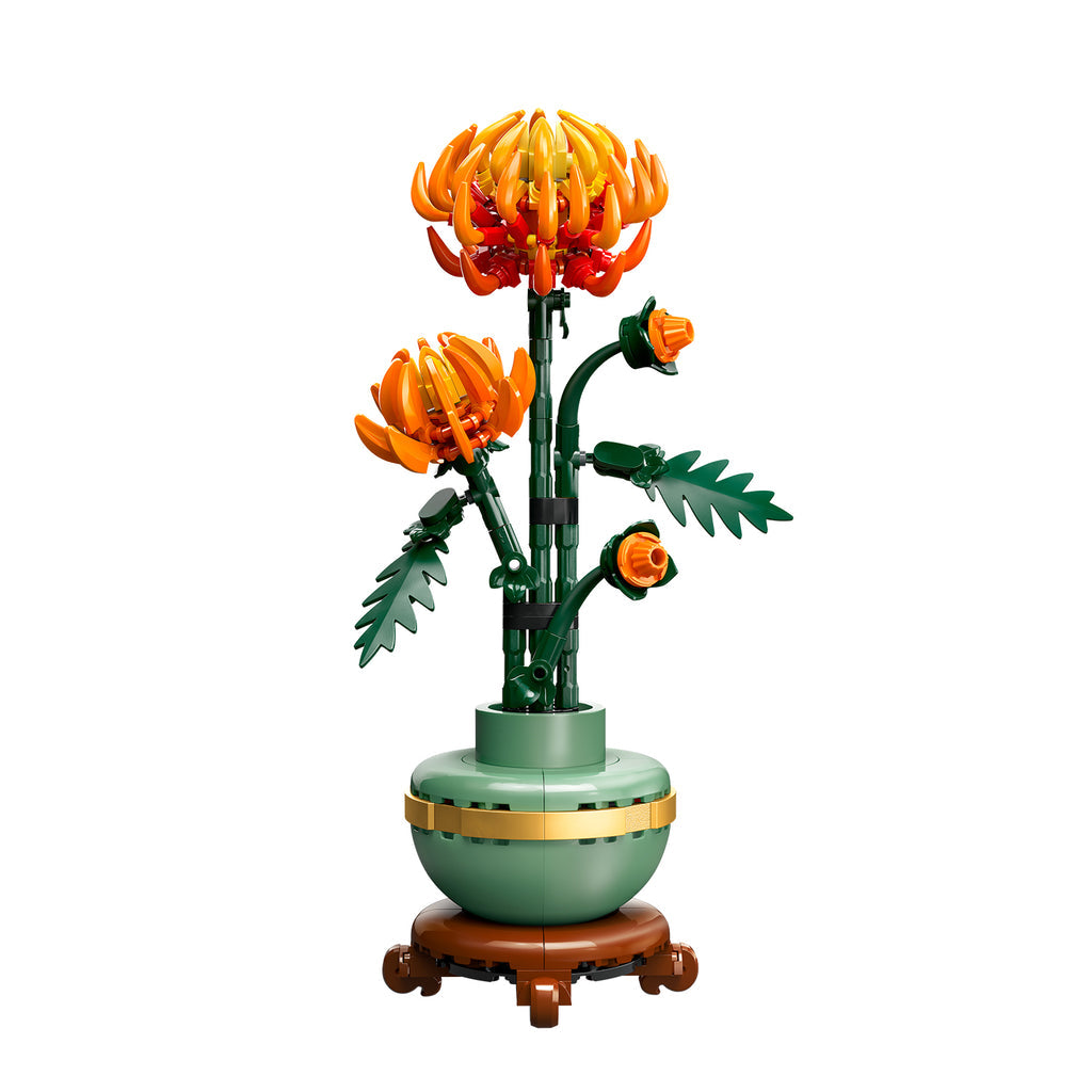 LEGO® ICONS™ Chrysanthemum - Bộ Lắp Ráp Hoa Cúc Đại Đóa LEGO 10368 - Hình ảnh chi tiết 2