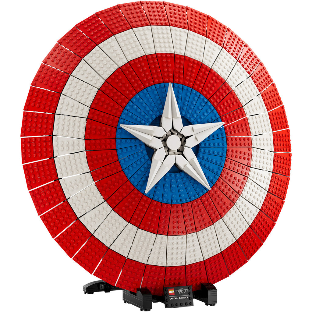 LEGO® Marvel Captain America’s Shield - Mô hình Khiên Captain America - LEGO 76262 - Hình ảnh chi tiết 2