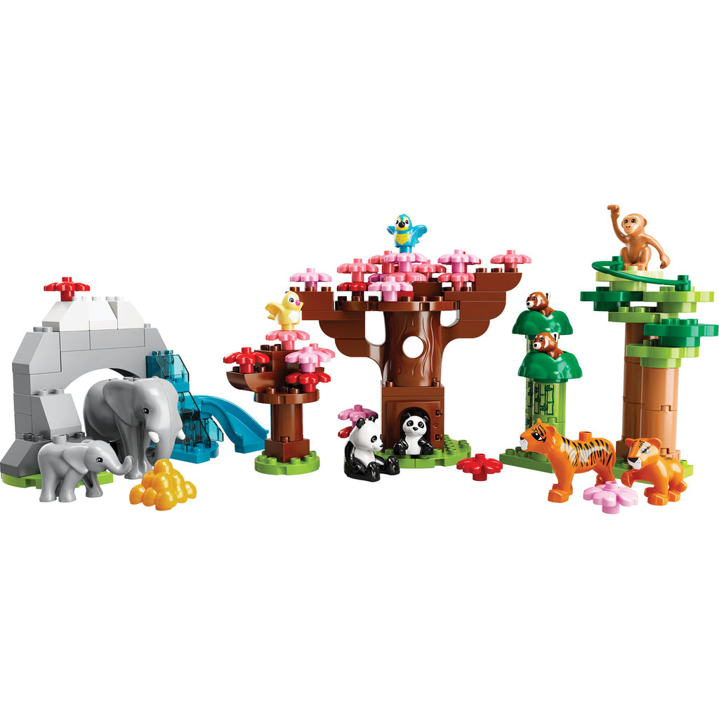 LEGO® DUPLO™ Wild Animals of Asia - Đồ Chơi Lắp Ráp Động Vật Hoang Dã Châu Á - LEGO 10974 - Hình ảnh chi tiết 2