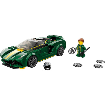LEGO® Speed Champions Lotus Evija - Đồ Chơi Lắp Ráp Siêu Xe Điện Chính Hãng 76907 - Hình ảnh chi tiết 2