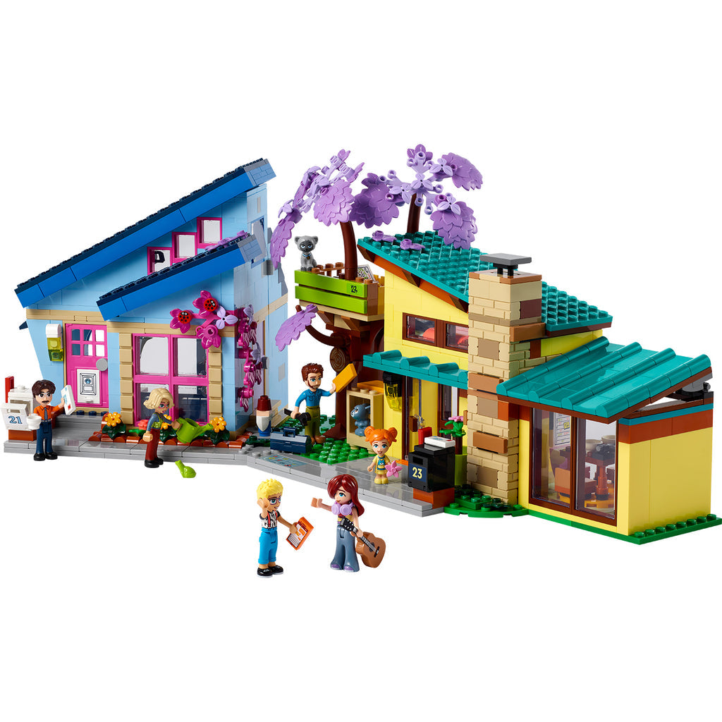 LEGO® Friends™ Olly and Paisley's Family Houses - Đồ Chơi Lắp Ráp Ngôi Nhà Của Olly Và Paisley LEGO 42620 - Hình ảnh chi tiết 2