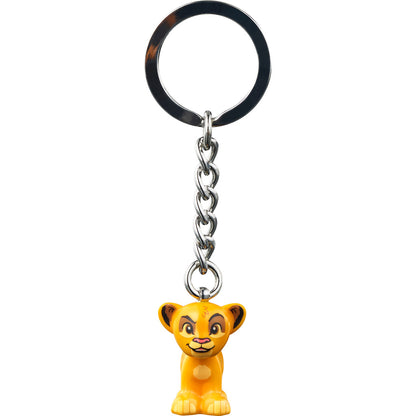 LEGO® Disney Simba Keyring - Móc Khóa Simba Vua Sư Tử LEGO (854327) - Hình ảnh chi tiết 2
