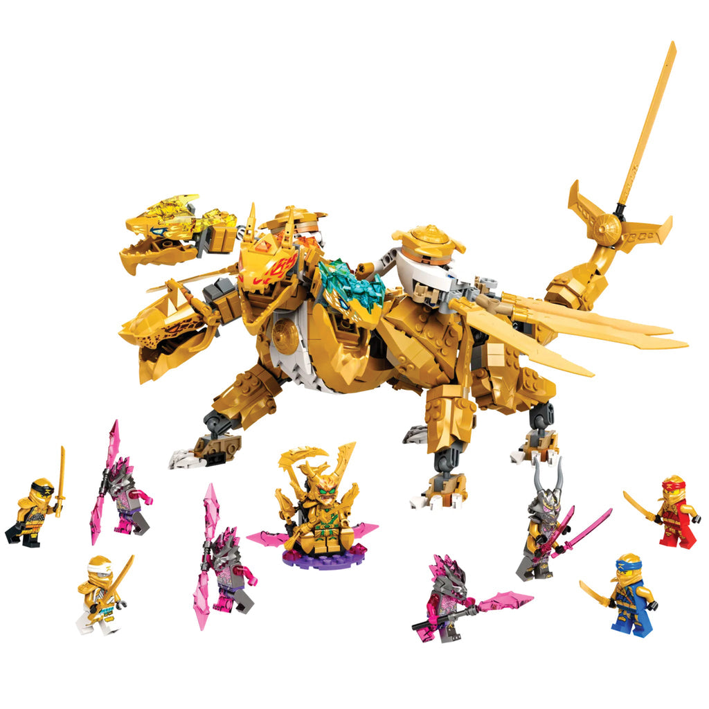 LEGO® NINJAGO® Lloyd’s Golden Ultra Dragon - Bộ Lắp Ráp Rồng Vàng Siêu Cấp 71774 - LEGO - Hình ảnh chi tiết 2