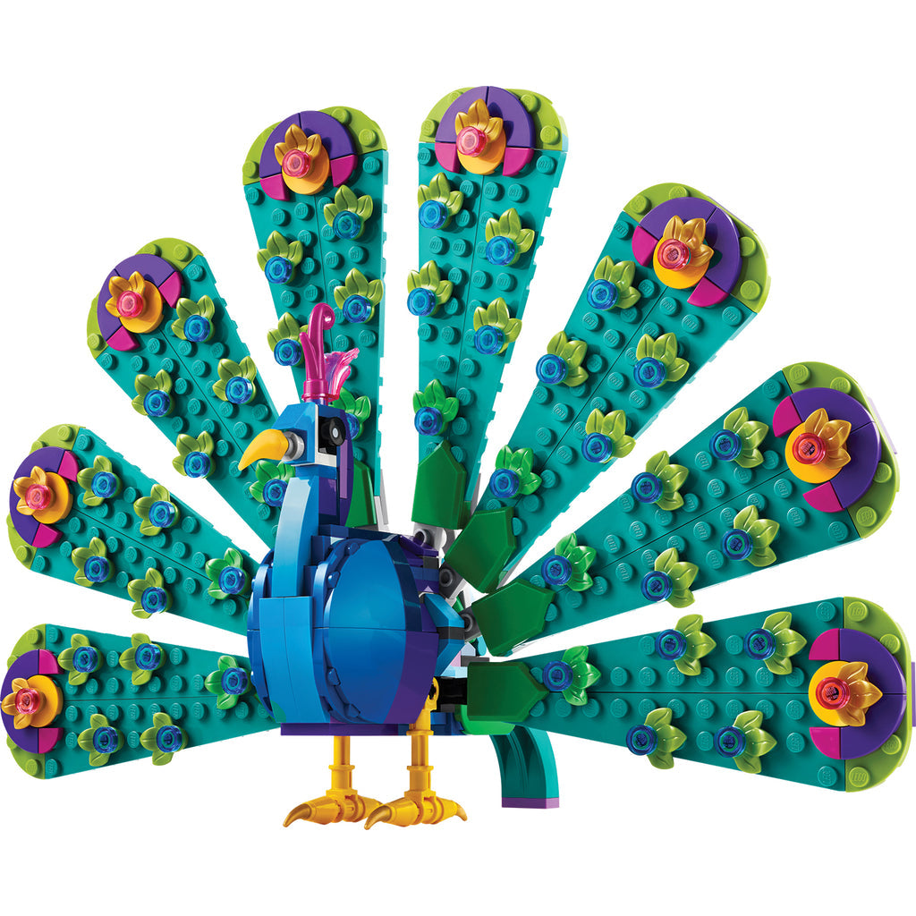 LEGO® Creator 3-in-1 Exotic Peacock - Đồ chơi lắp ráp Con công 3 trong 1 - 31157 - Hình ảnh chi tiết 2