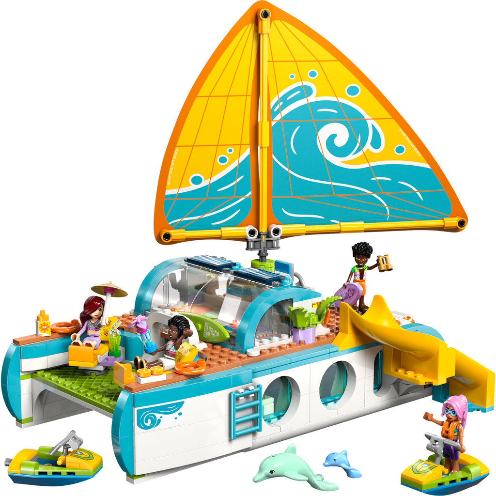 LEGO® Friends™ Travel Boat Adventure - Bộ Lắp Ráp Du Thuyền Phiêu Lưu (42664) - LEGO Chính Hãng - Hình ảnh chi tiết 2