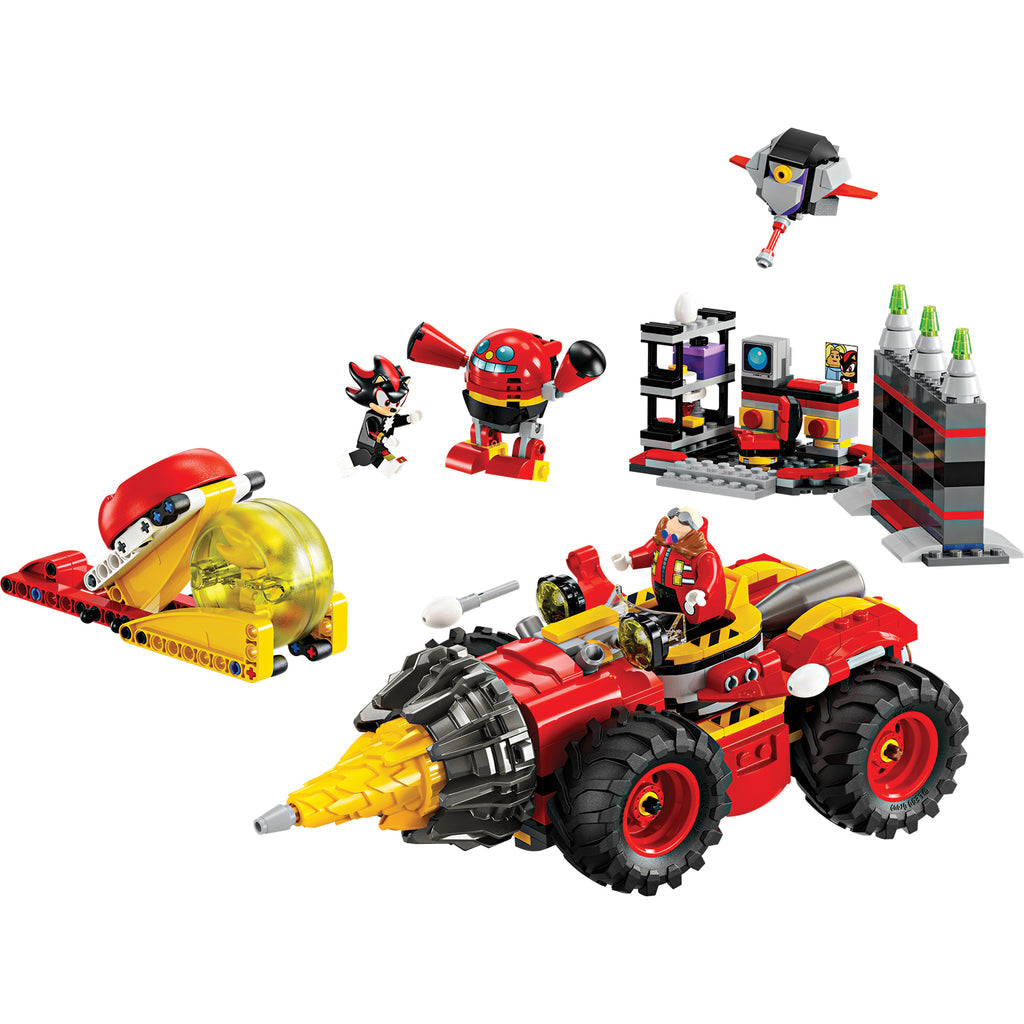 LEGO® Sonic the Hedgehog™ Super Sonic vs. Egg Drillster - Bộ Lắp Ráp Xe Khoan Chiến Đấu - LEGO - Hình ảnh chi tiết 2