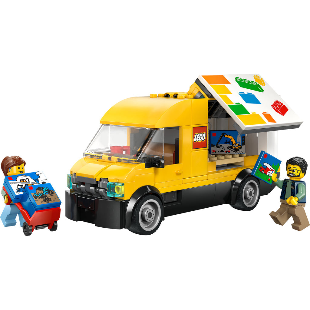 LEGO® City The LEGO® Van - Xe Tải Giao Hàng LEGO - LEGO 60500 - Hình ảnh chi tiết 2