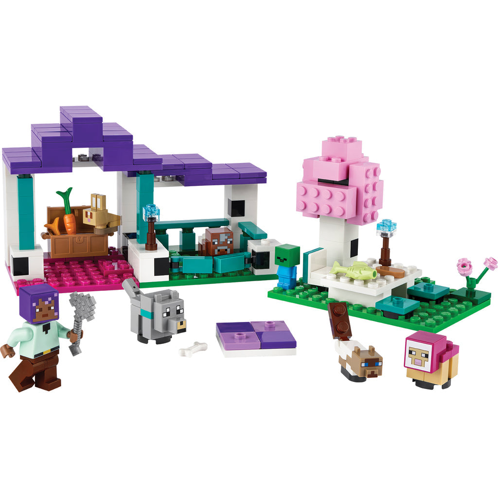 LEGO® Minecraft® The Animal Sanctuary - Bộ Lắp Ráp Khu Bảo Tồn Động Vật - LEGO 21253 - Hình ảnh chi tiết 2