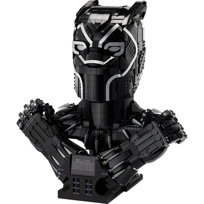 LEGO® Marvel Black Panther Bust - Mô Hình Lắp Ráp Vua T’Challa - LEGO 76215 - Hình ảnh chi tiết 2