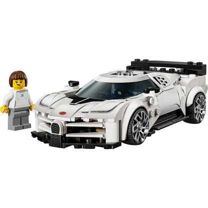 LEGO® Speed Champions Bugatti Centodieci Hyper Sports Car - Mô hình Siêu xe Đồ chơi - LEGO 77240 - Hình ảnh chi tiết 2