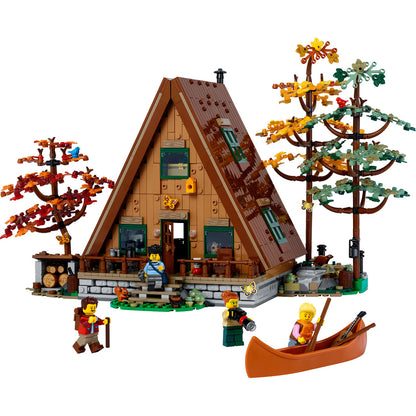 LEGO® Ideas A-Frame Cabin - Mô Hình Nhà Gỗ Chữ A - LEGO 21338 - Hình ảnh chi tiết 2