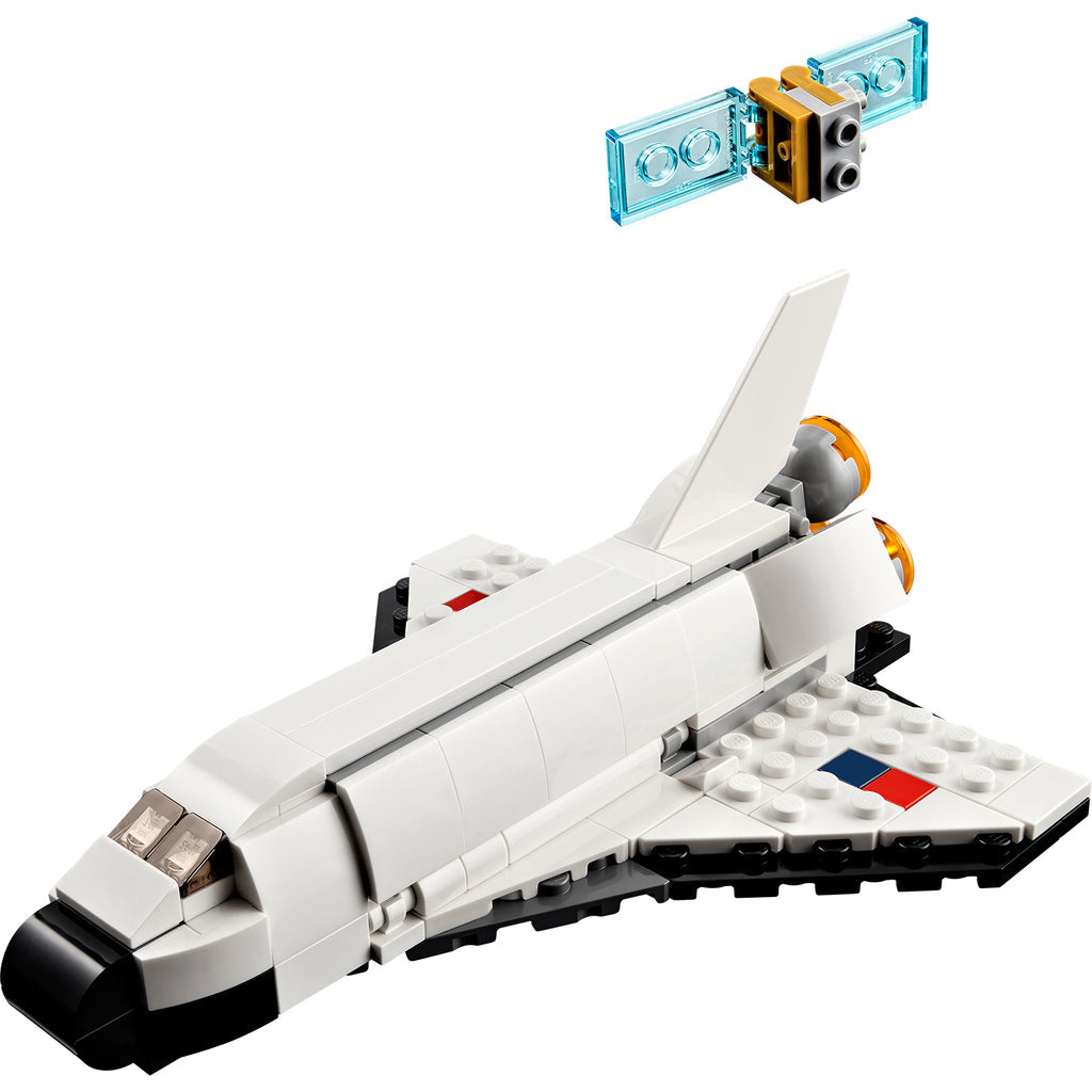 LEGO® Creator 3-in-1 Space Shuttle - Đồ chơi lắp ráp 3 trong 1 - LEGO 31134 - Hình ảnh chi tiết 2