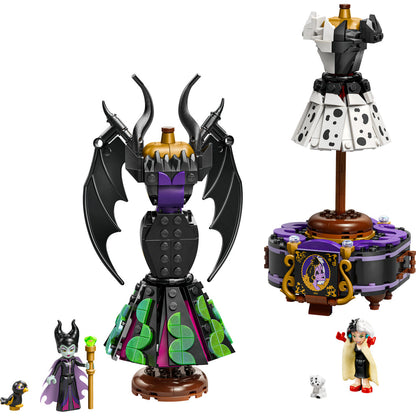 LEGO® Disney™ Villains Maleficent’s and Cruella De Vil’s Dresses - Bộ Lắp Ráp Váy Phản Diện Disney - LEGO 43262 - Hình ảnh chi tiết 2