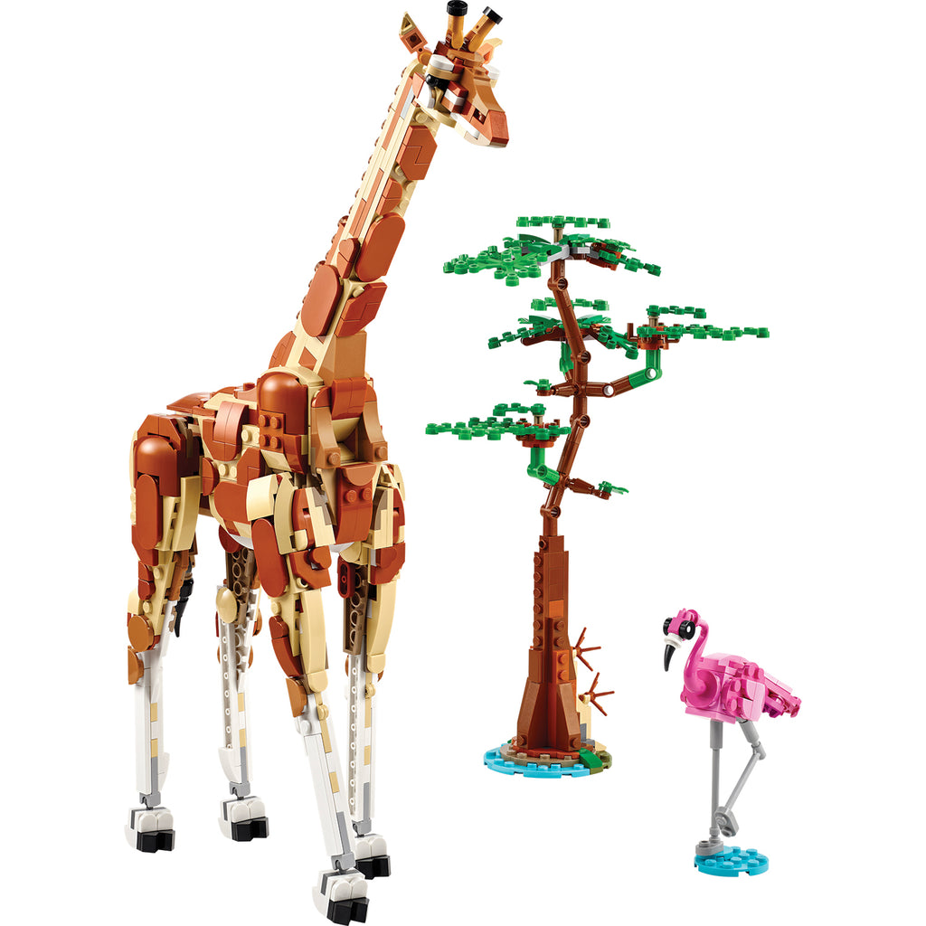 LEGO® Creator 3-in-1 Wild Safari Animals - Đồ Chơi Lắp Ráp Động Vật Hoang Dã Safari - LEGO 31150 - Hình ảnh chi tiết 2
