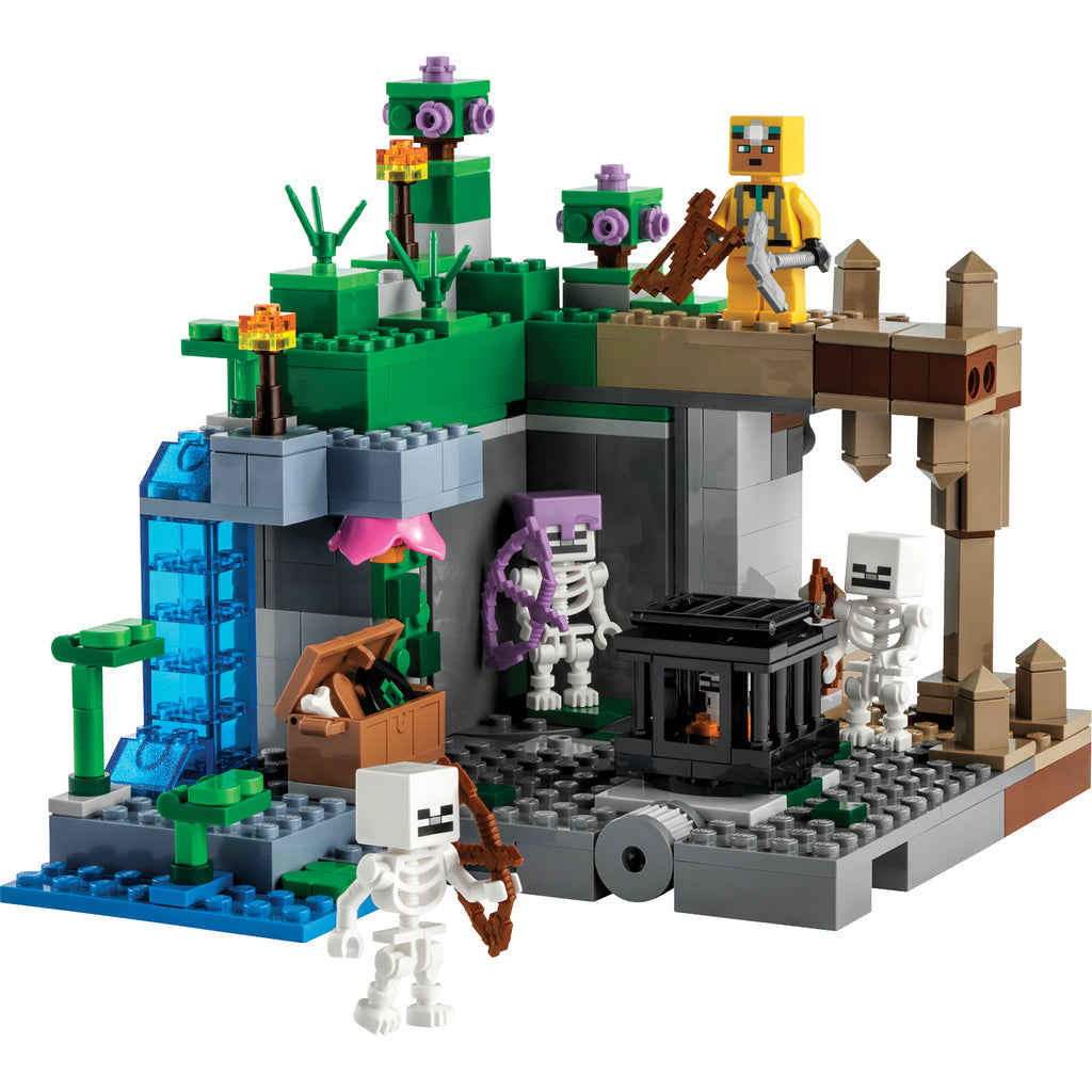 LEGO® Minecraft® The Skeleton Dungeon - Bộ Lắp Ráp Hang Động Xương - LEGO 21189 - Hình ảnh chi tiết 2