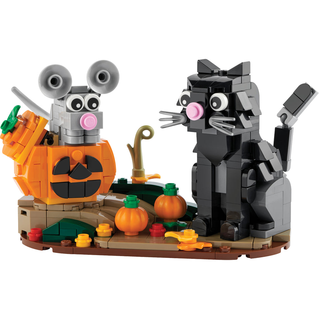 LEGO® Halloween Cat & Mouse - Bộ Lắp Ráp Mèo Và Chuột Halloween 40570 - Hình ảnh chi tiết 2