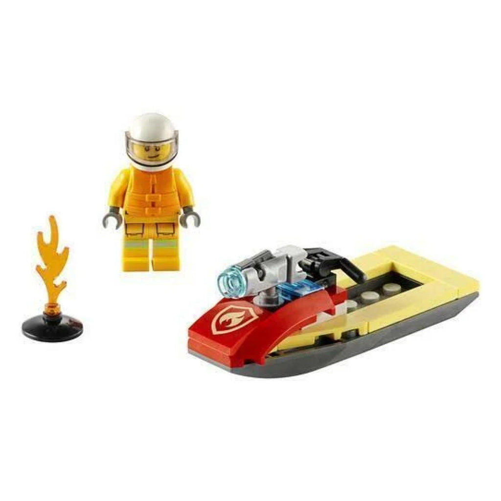 LEGO® City Fire Rescue Water Scooter - Đồ Chơi Lắp Ráp Mô Tô Nước Cứu Hỏa - 30368 - Hình ảnh chi tiết 2