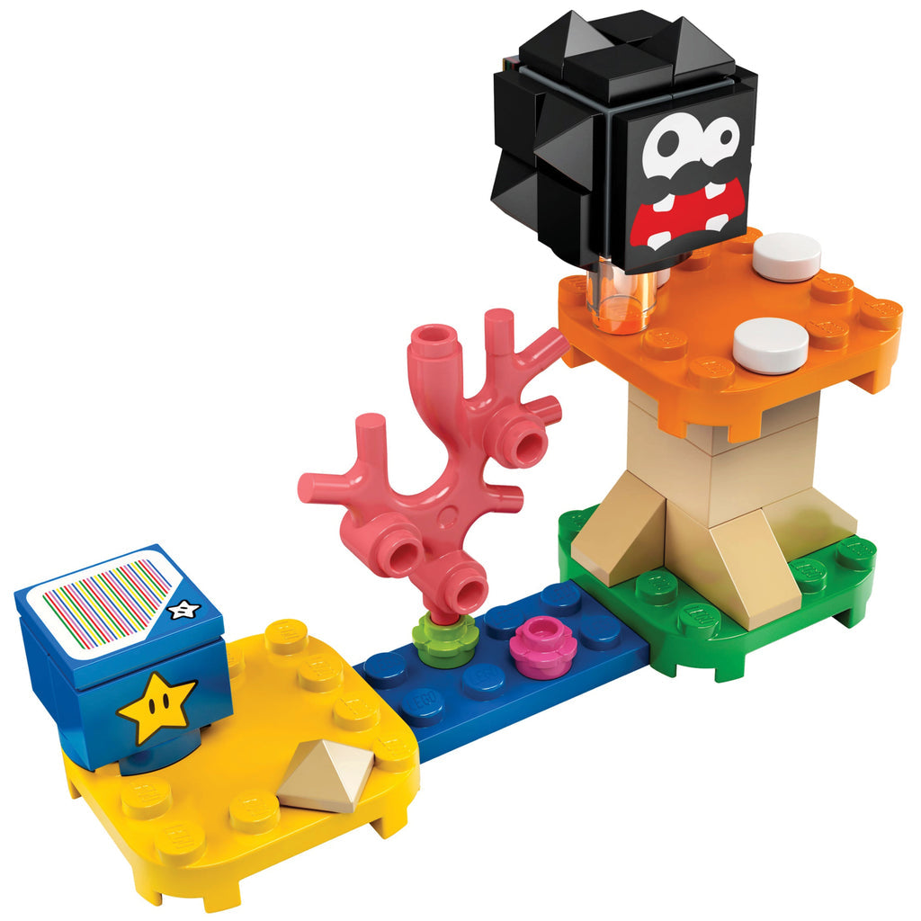 LEGO® Super Mario™ Fuzzy & Mushroom Platform Expansion Set - Bộ Mở Rộng Túi Polybag Chính Hãng - LEGO 30389 - Hình ảnh chi tiết 2