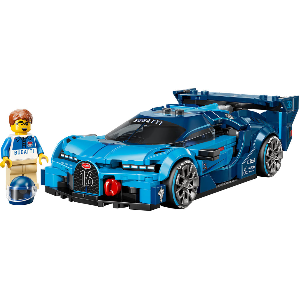 LEGO® Speed Champions Bugatti Vision Gran Turismo Hyper Sports Car Mô hình Xe Siêu Thể Thao LEGO 77253 - Hình ảnh chi tiết 2