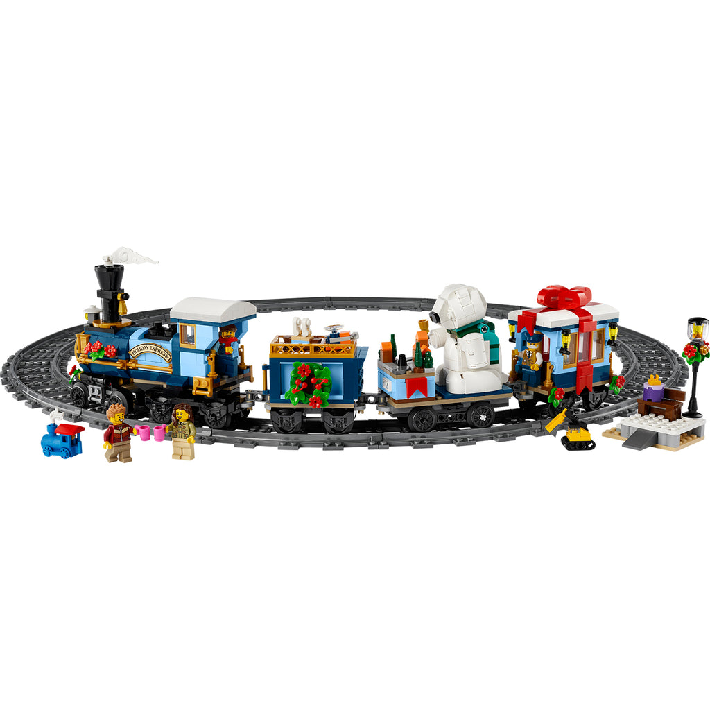 LEGO® Icons Holiday Express Train - Bộ Lắp Ráp Xe Lửa Giáng Sinh - LEGO 10361 - Hình ảnh chi tiết 2