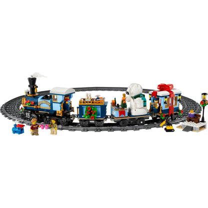 LEGO® Icons Holiday Express Train - Bộ Lắp Ráp Xe Lửa Giáng Sinh - LEGO 10361 - Hình ảnh chi tiết 2