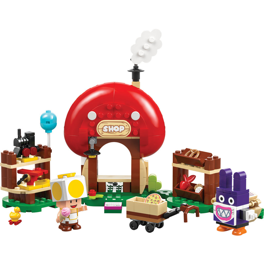 LEGO® Super Mario™ Nabbit at Toad’s Shop Expansion Set - Bộ Đồ Chơi Lắp Ráp Mở Rộng LEGO 71429 - Hình ảnh chi tiết 2