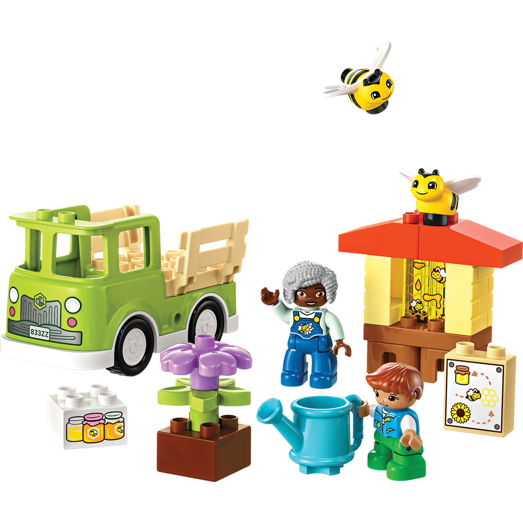 LEGO® DUPLO™ Caring for Bees & Beehives - Đồ chơi lắp ráp chăm sóc ong học tập - LEGO 10419 - Hình ảnh chi tiết 2