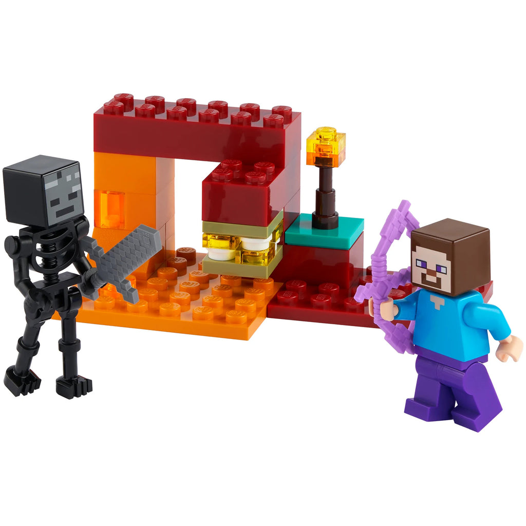 LEGO® Minecraft® The Nether Duel - Đồ Chơi Lắp Ráp Polybag LEGO 30331 - Hình ảnh chi tiết 2