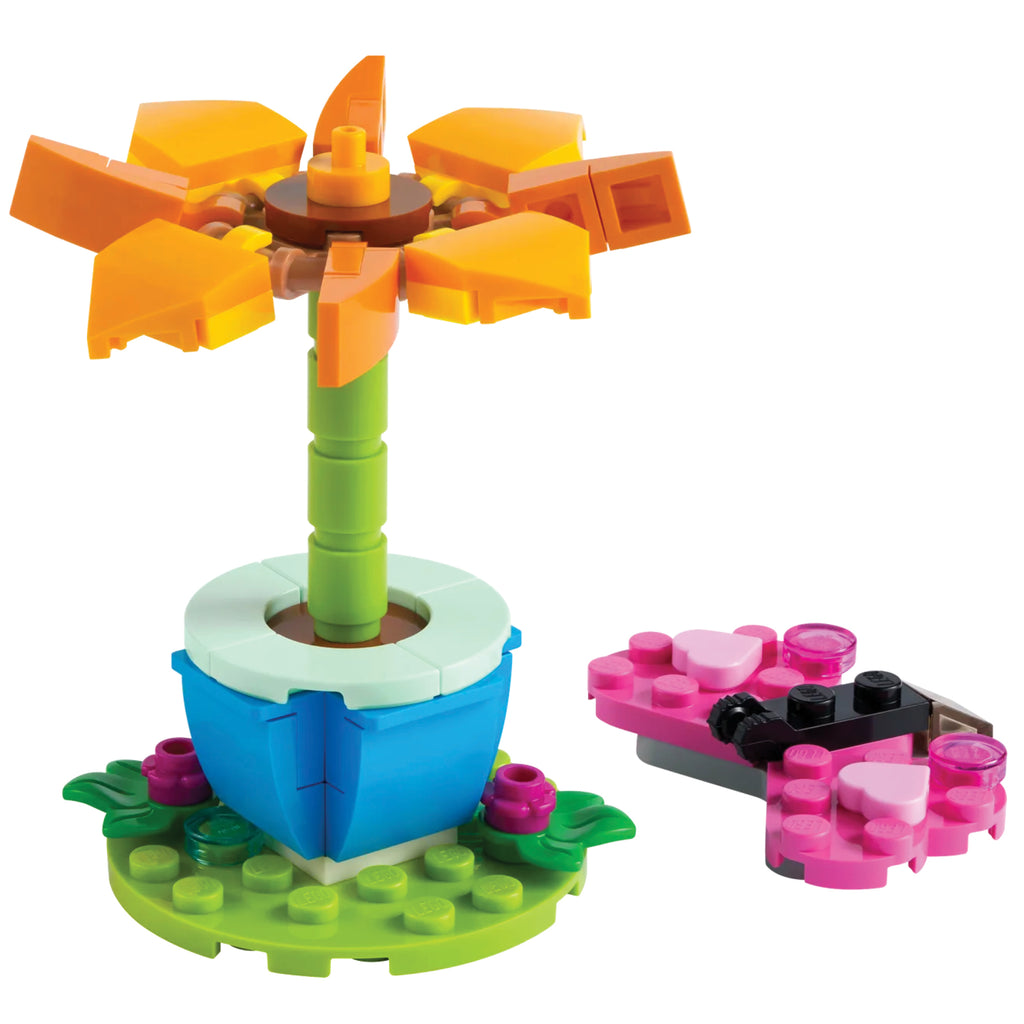 LEGO® Friends™ Garden Flower and Butterfly - Đồ chơi lắp ráp Polybag - LEGO 30417 - Hình ảnh chi tiết 2