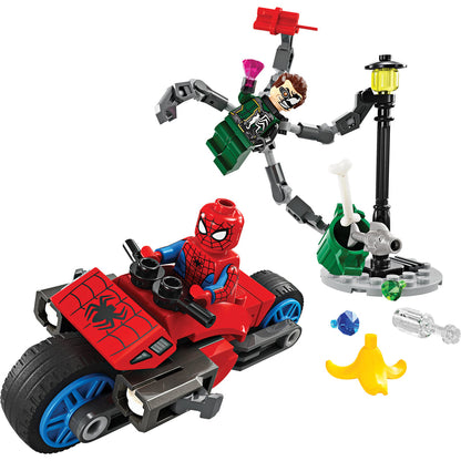 LEGO® Marvel Motorcycle Chase: Spider-Man vs. Doc Ock - Đồ Chơi Lắp Ráp Xe Mô Tô Siêu Anh Hùng LEGO 76275 - Hình ảnh chi tiết 2