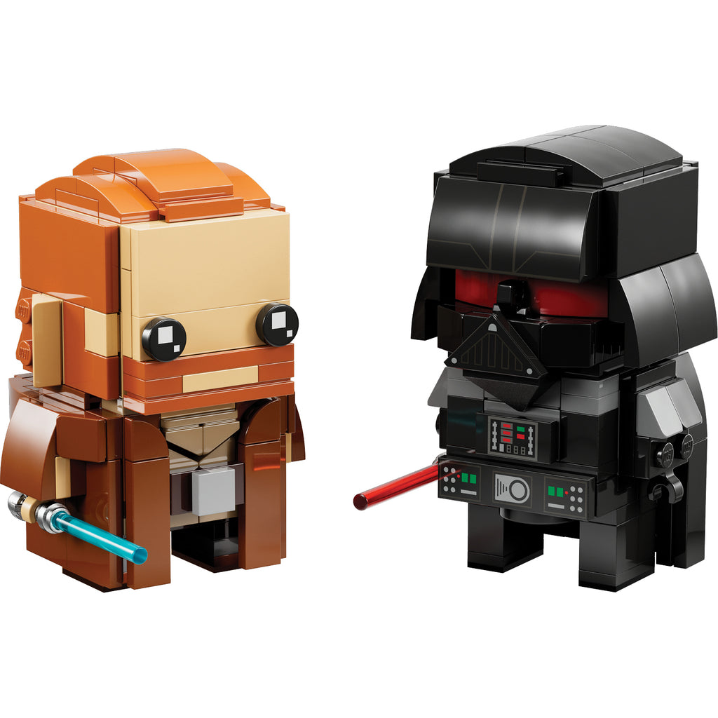 LEGO® BrickHeadz™ Obi-Wan Kenobi™ & Darth Vader™ - Mô hình lắp ráp nhân vật Star Wars - LEGO 40547 - Hình ảnh chi tiết 2