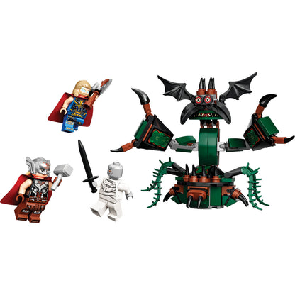 LEGO® Marvel Attack on New Asgard - Đồ chơi lắp ráp Siêu Anh Hùng - LEGO 76207 - Hình ảnh chi tiết 2