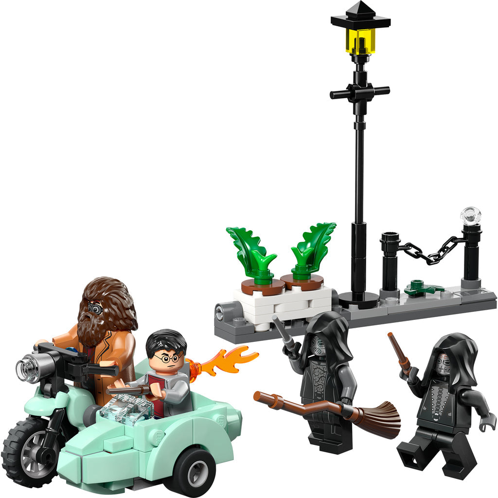 LEGO® Harry Potter™ Hagrid™ & Harrys Privet Drive Escape - Đồ Chơi Lắp Ráp Mô Tô Bay - LEGO 76459 - Hình ảnh chi tiết 2
