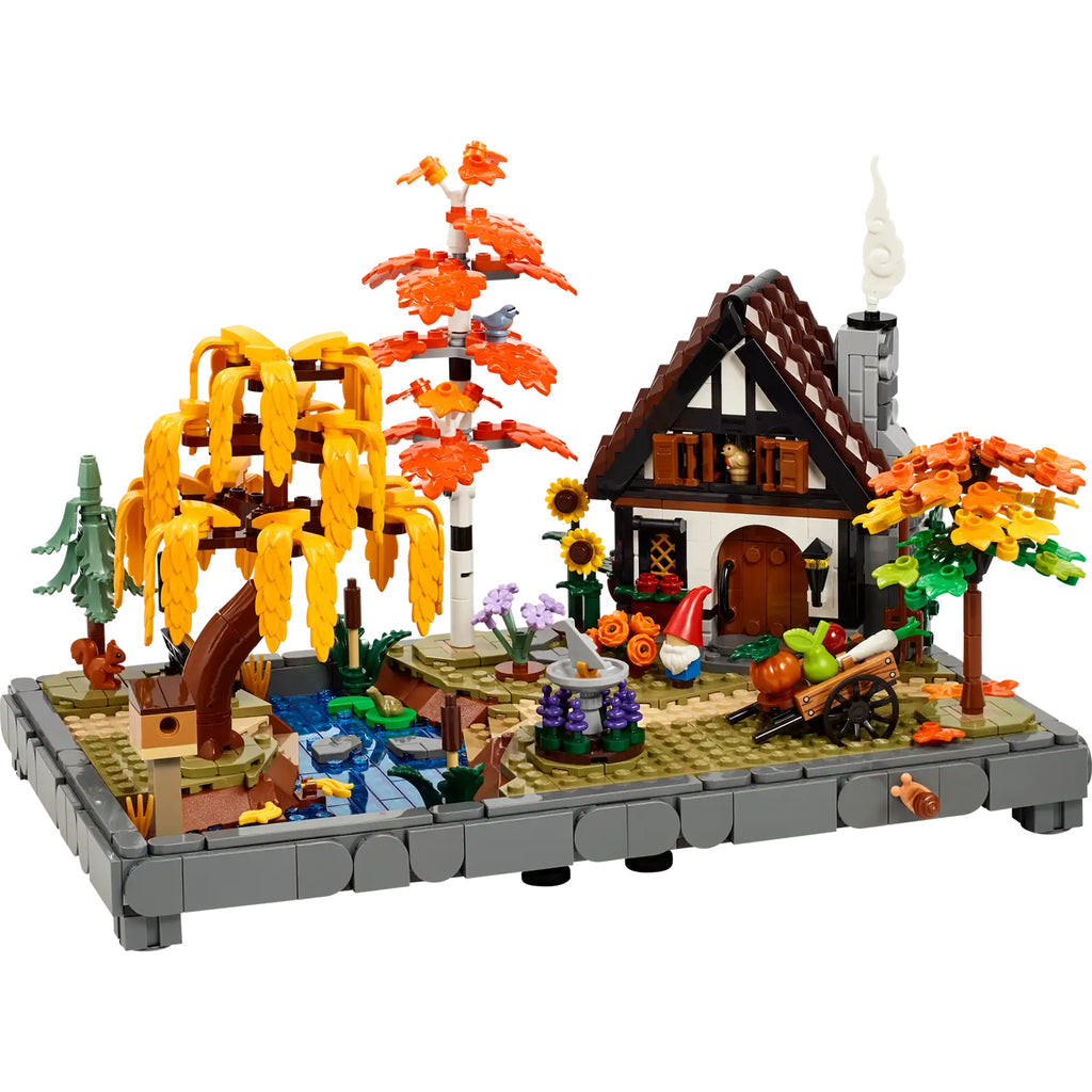 LEGO® Icons Autumn Cottage Garden - Mô Hình Nhà Vườn Mùa Thu - LEGO 11372 - Hình ảnh chi tiết 2