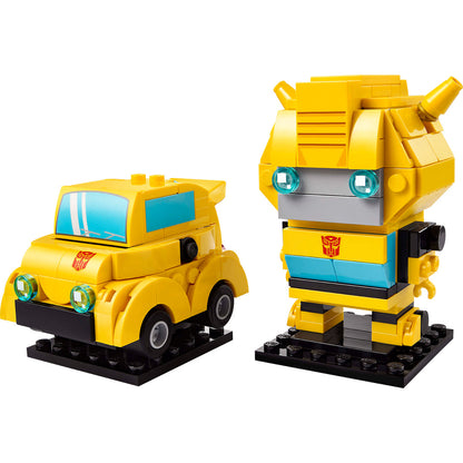 LEGO® BrickHeadz™ Transformers Bumblebee Robot & Vehicle - Mô hình lắp ráp Robot Bumblebee & Xe hơi - LEGO 40804 - Hình ảnh chi tiết 2