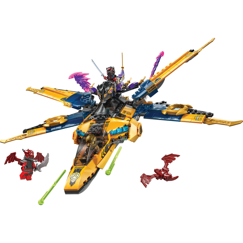 LEGO® NINJAGO® Ras and Arin’s Super Storm Jet - Bộ Lắp Ráp Siêu Phi Cơ Bão Tố 71833 - Hình ảnh chi tiết 2