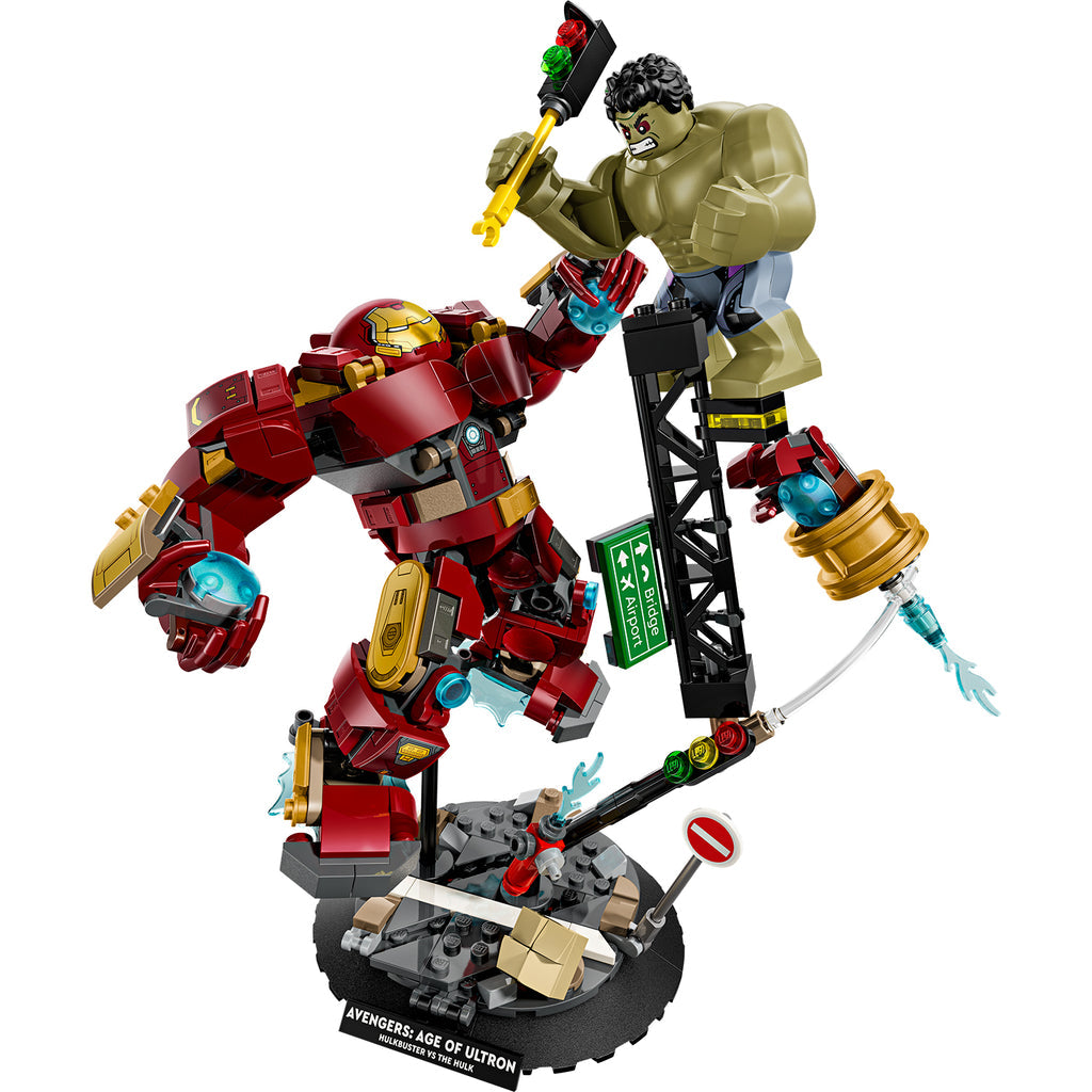 LEGO® Marvel Epic Battle: Hulkbuster vs. The Hulk - Đồ chơi lắp ráp Siêu anh hùng (76343) - Hình ảnh chi tiết 2