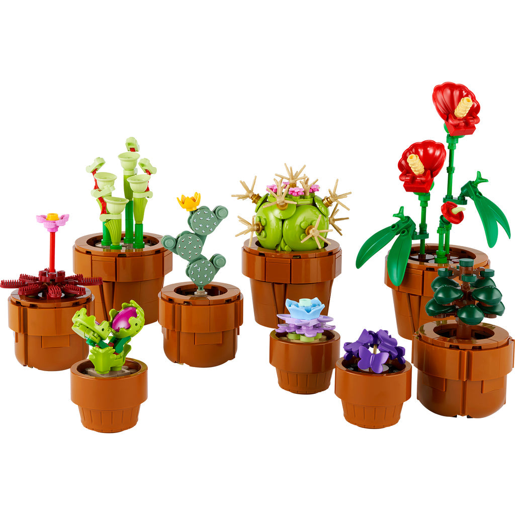 LEGO® ICONS™ Tiny Plants - Bộ Lắp Ráp Chậu Cây Cảnh Mini - LEGO 10329 - Hình ảnh chi tiết 2