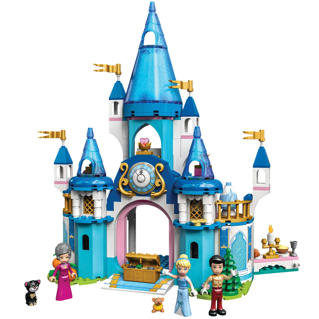 LEGO® Disney™ Cinderella and Prince Charming's Castle - Lâu Đài Lọ Lem và Hoàng Tử Charming - LEGO 43206 - Hình ảnh chi tiết 2