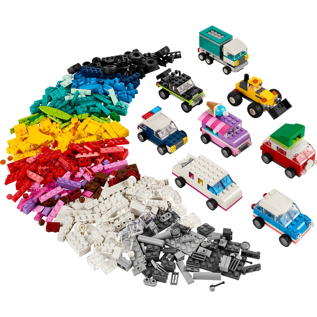 LEGO® Classic Creative Vehicles - Bộ Lắp Ráp Xe Cộ Sáng Tạo - LEGO 11036 - Hình ảnh chi tiết 2